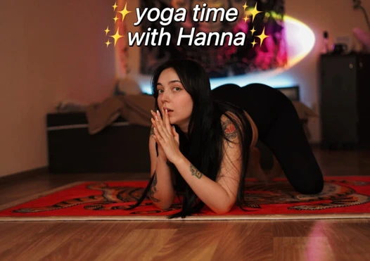 Hanna ile yoga zamanı