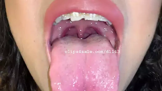 Ağız fetişi - lisa ağız part2 video1