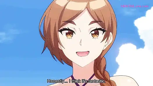 Adam sakin kalmaya çalışıyor ama bu ateşli kızlar anı ateşli sekse iterken ereksiyon halindeki onu ele veriyor