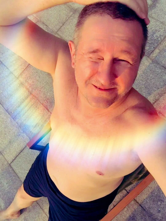 Benim, çıplak tombul baba