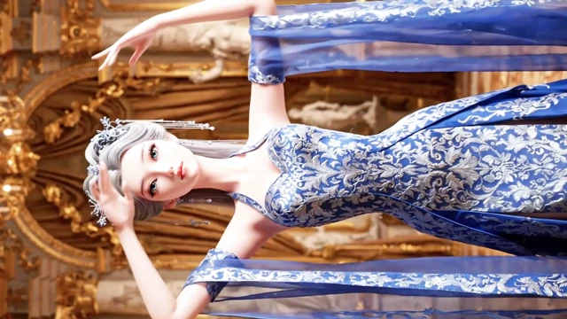 Güzel Kızların Şeffaf Moda Sunumunun Keyfi: Parlak Mücevherler 3D Anime AI-Generated