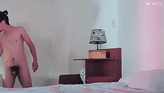 Bölüm 2: Meksika'da eşimle ev yapımı Esmer kocaman popo