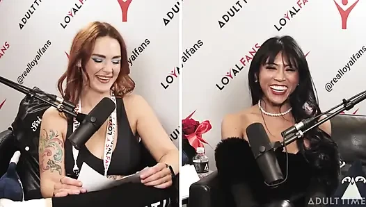 Ember Snow en sevdiği baharatlı oyuncaklarını ve tekniklerini ortaya çıkarıyor! | Adult Time Podcast