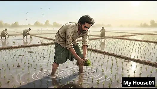 A poor husband and wife sex in villege house bengali