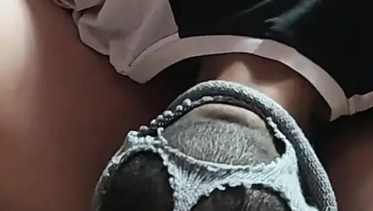 Çift Arap tesettürlü büyük göt