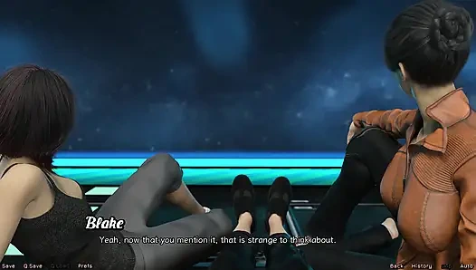 Uzayda mahsur kaldı: kızlar, bilim kurgu hikayesi. Ep.14