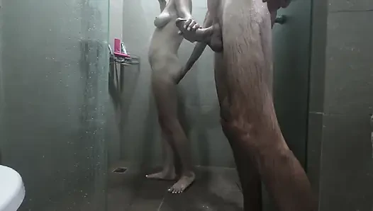 My Neighbor Comes Over Every Morning After My Boyfriend Goes To Work And He Meets Me In The Shower Fully Ready To Go