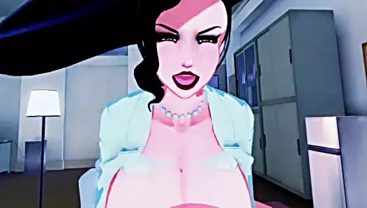 Bayan dimitrescu boşalmak sağ dışarı sürmek - yerleşik kötülük