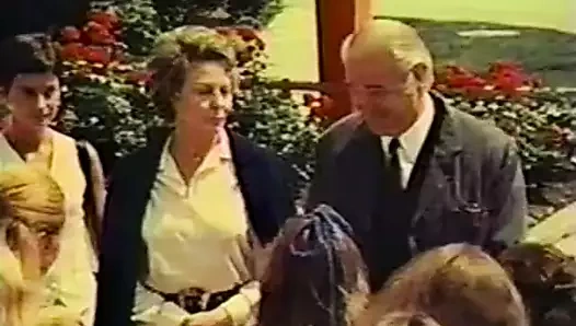 Aşıklar otobüste yakalandı (1970'lerin vintage)