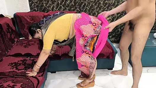 Güzel puja yenge Hintli avcı tarafından sikiliyor