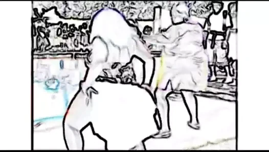 Koca götlü koca kız!