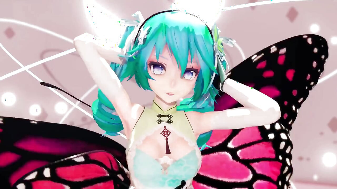 Miku hentai dans soyunma dölleme mmd 3d kelebek salla mmd 3d zümrüt saç rengi düzenleme smixix