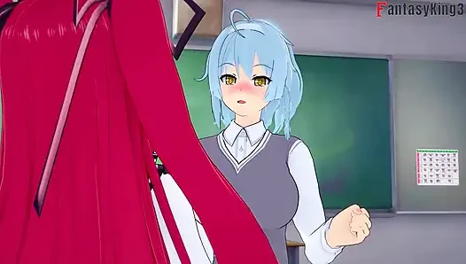 Shinmai maou ntr ahit bölüm 2 - öğretmen onu sikebilmem için üniforma giyiyor