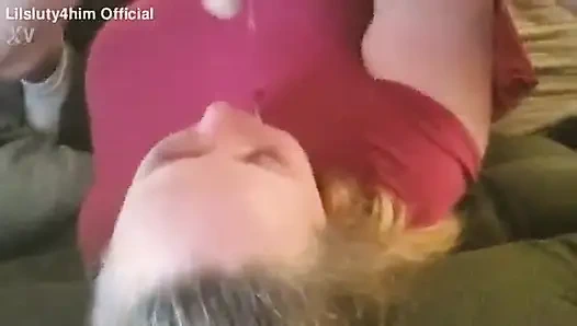 Sürtük karımın yüzünü sikiyorum