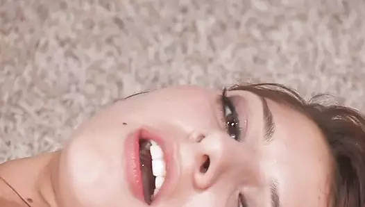 Dik esmer bebek lexi bloom gets bükülmüş üzerinde için bir sert sikme ve Creampie