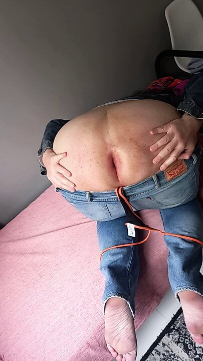 Götüm senin için boşalman için!