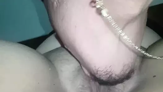 Karısının ıslak amını ve kıçını emmek – inleyen kaltak