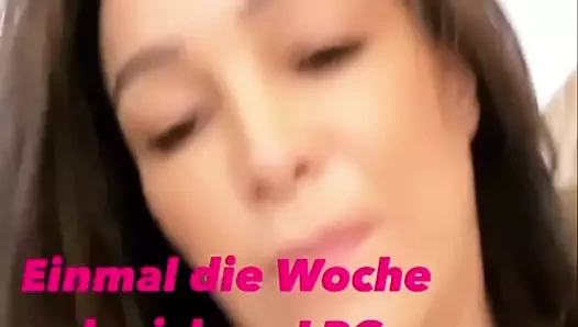 Alman ünlülerden sosyal ağ videolarından küçük bir seçki