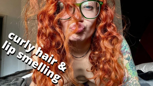 Pouty dudak koklama ve saç tacizi ile bakış açısı baştan çıkarma + binme - Veggiebabyy Manyvids'te tam video