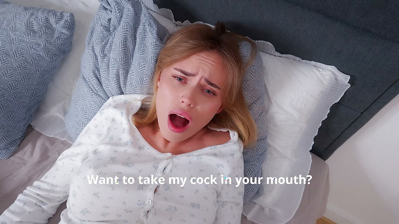Look at my wet pussy and put your thick cock in your stepsister already