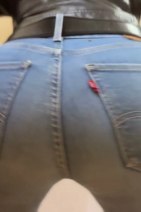Levi's Jeans Ass Worship From Tight to Fully Sagged