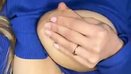 Milck Boobs Play Cont Down From Ten to 1