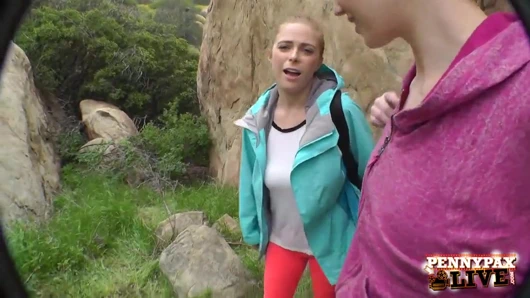 Penny pax ve sarah shevon ile inanılmaz yürüyüş pov üçlü