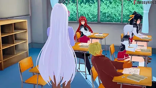 Rias Gremory banyoda sikiliyor - dxd ntr çılgınlığı serisi