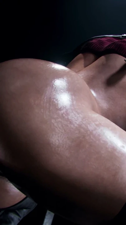 Ada Wong aşırı büyük dildo sikiş makinesi inliyor anal sikiş - 3d animasyon