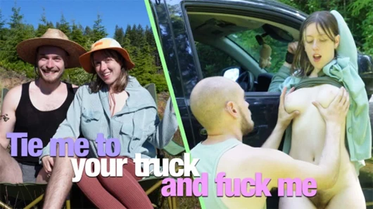 Beni arabaya bağlııyor ve ormanda sikiyor - lustery