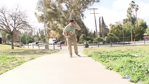 Zum Glueck erwische ich sie beim rauchen