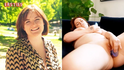 Ersties - tam göğüsler, ıslak şehvet - Marie şehvetini gösteriyor