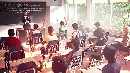 AWAM - where sophia intervene when the guys tried having sex with jessica