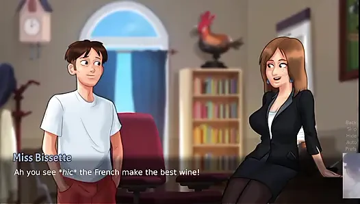 HOT  FEENCH TEACHER WAS SURPRISED! I FUCK MY TEACHER IN DETENTION.
