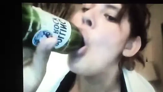 Dil hareketi beni boşaltıyor