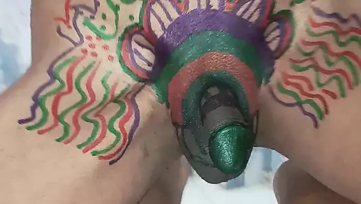 Sissy Showing Penis Tattoo
