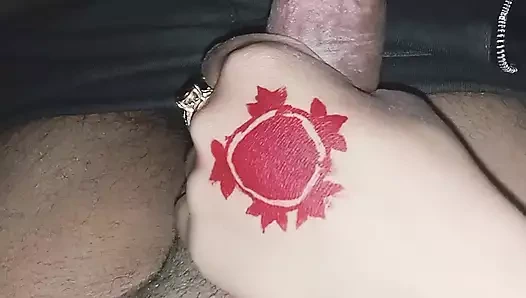 Müslüman üniversiteli kız büyük zenci yarağı alıyor