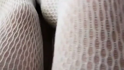 Ayaklar ve naylon çoraplar ve bacaklar