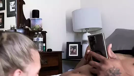 O büyük zenci babacığını yutmama izin ver