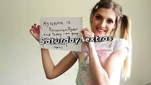 Sub rhiannon ryder hakim ve sol ile ağız dolusu arasında boşalmak