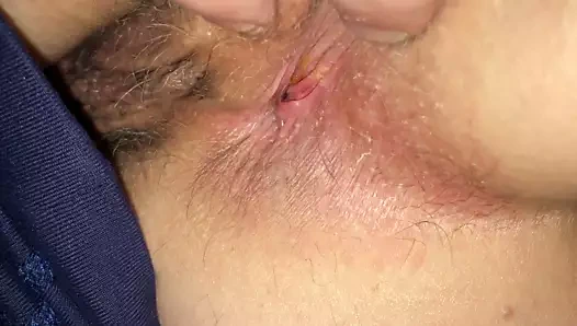 Eski karısının göt deliği, yakın çekim