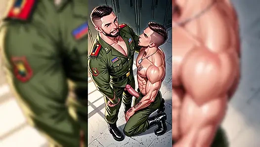 Ai büyük askeri ve ordu eşcinselleri karışık