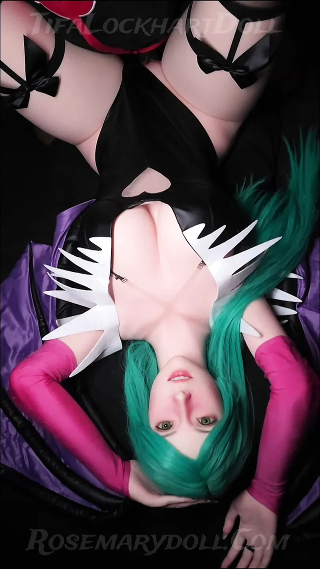 Aerith X Morrigan Darkstaklers Cosplay
