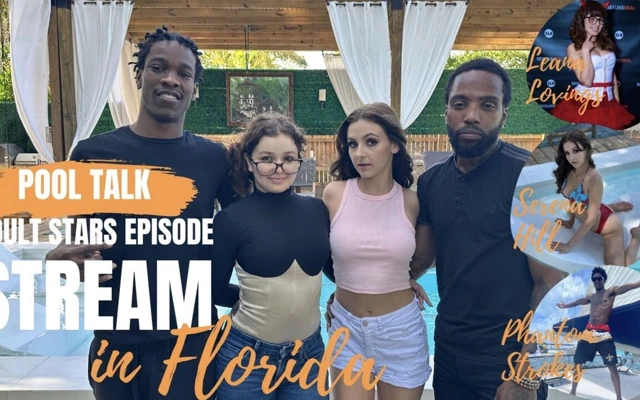 Mrflourish podcast - Leana Lovings, Serena Hill ve Phantom Strokes'ın yer aldığı havuz konuşması