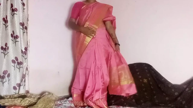 Madhu laila desi yenge saree şerit kızdırmak 1