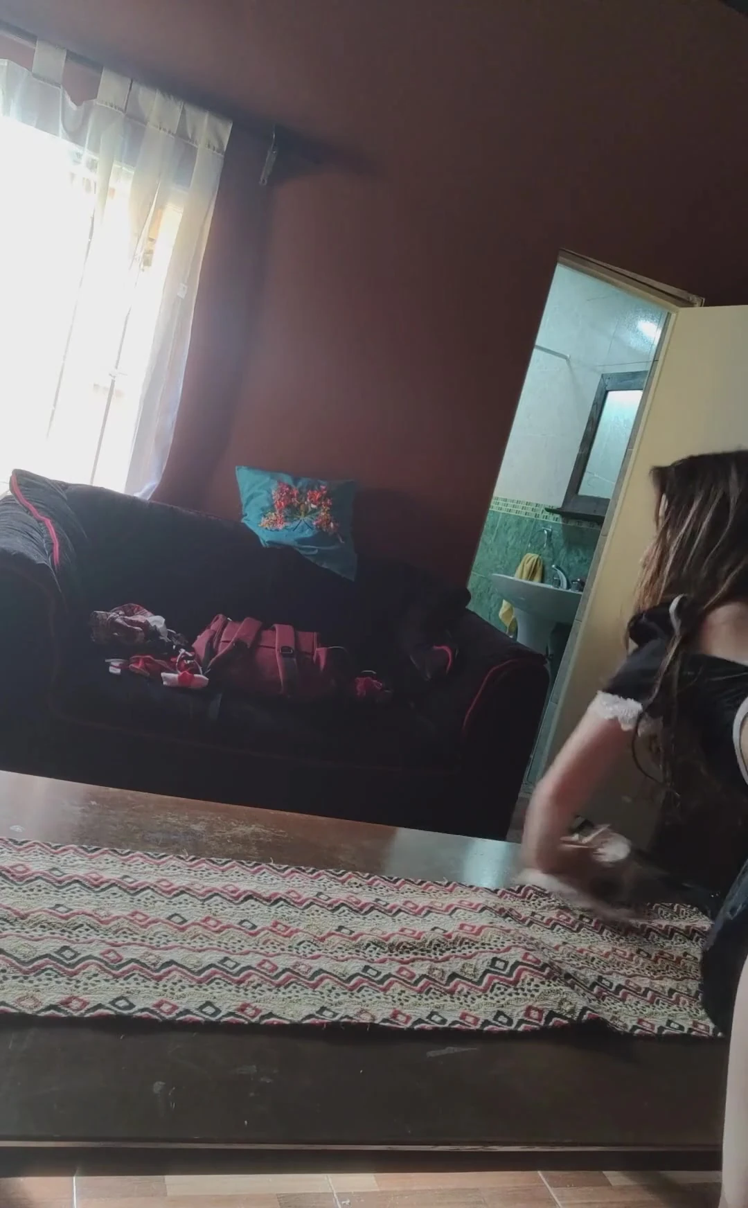 This maid finds her boss’s toy and masturbates with it
