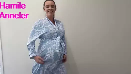 türk hamile dans adım anne külot