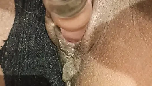 Orta yaşlı seksi kadın gina glas dildo ile amcığını sikiyor...  Gina Lovre dildo