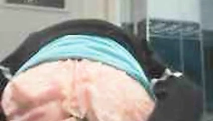 Anal Ogureczkiem z guma