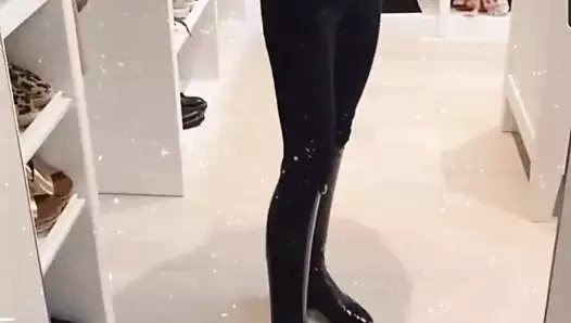 Binicilik botları sevgilisi.